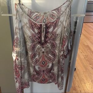 Vintage America Blues 1X Blouse